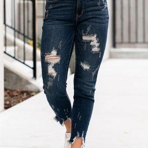 💕🌼 NWT Judy Blues size 18 dark blue